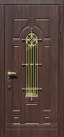Дверь с ковкой №6